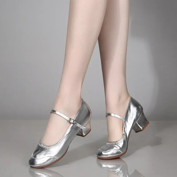 Sapatos Femininas Casual Slip On Heels for Summer Parties